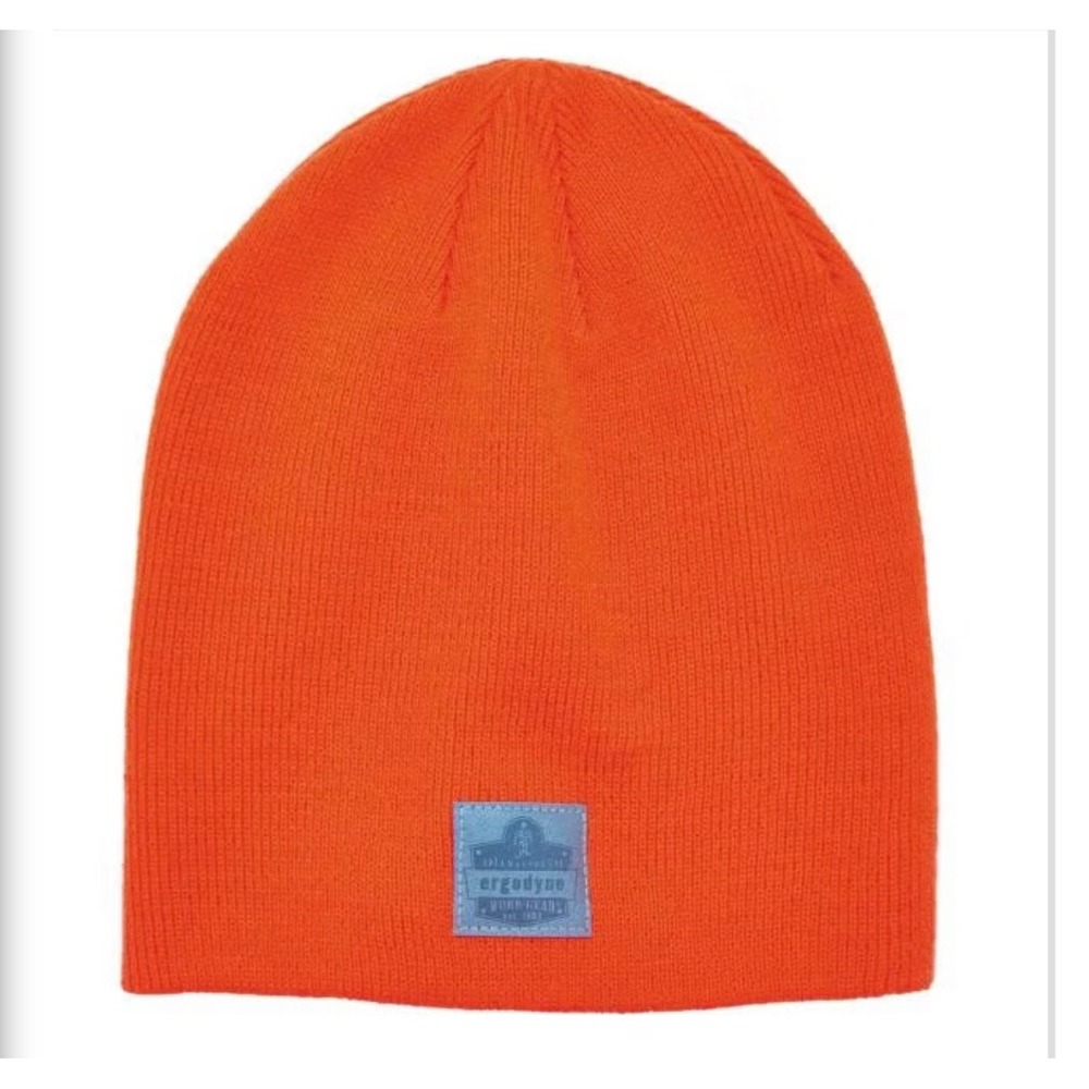 N-Ferno 6812 Rib Knit Winter Hat – Orange – Beanie – NWT